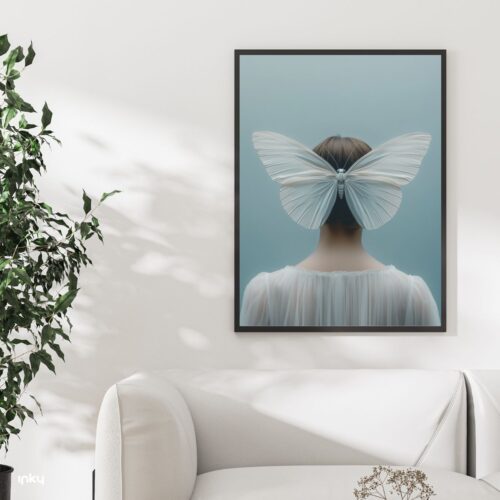 פוסטר צבעוני -Winged Muse – תמונה 2