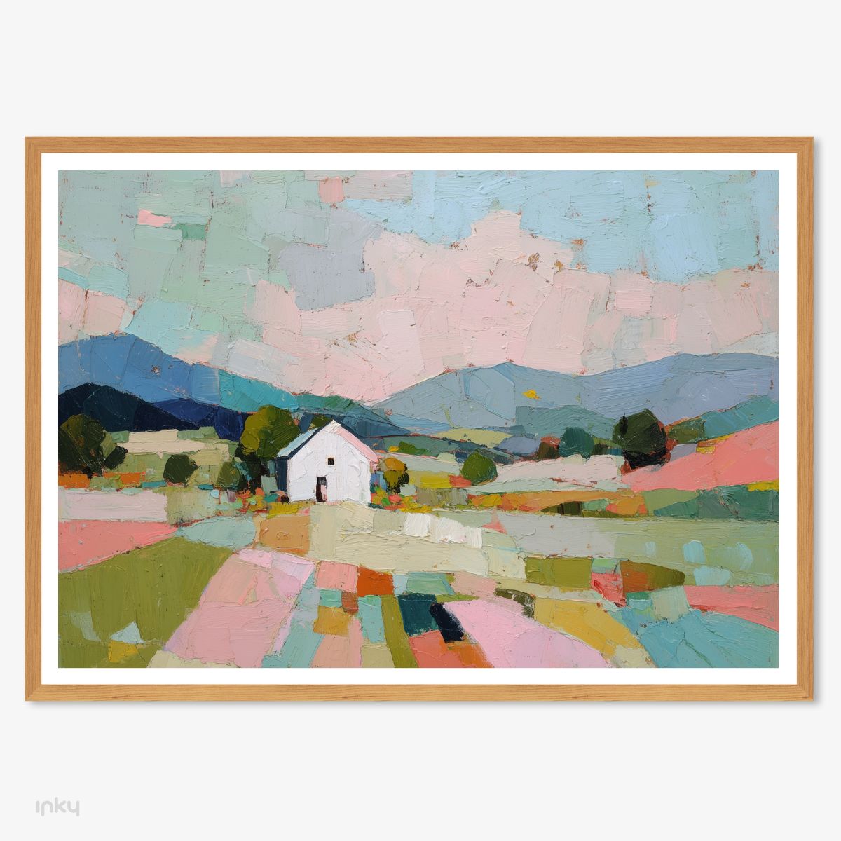 פוסטר תמונת נוף צבעונית