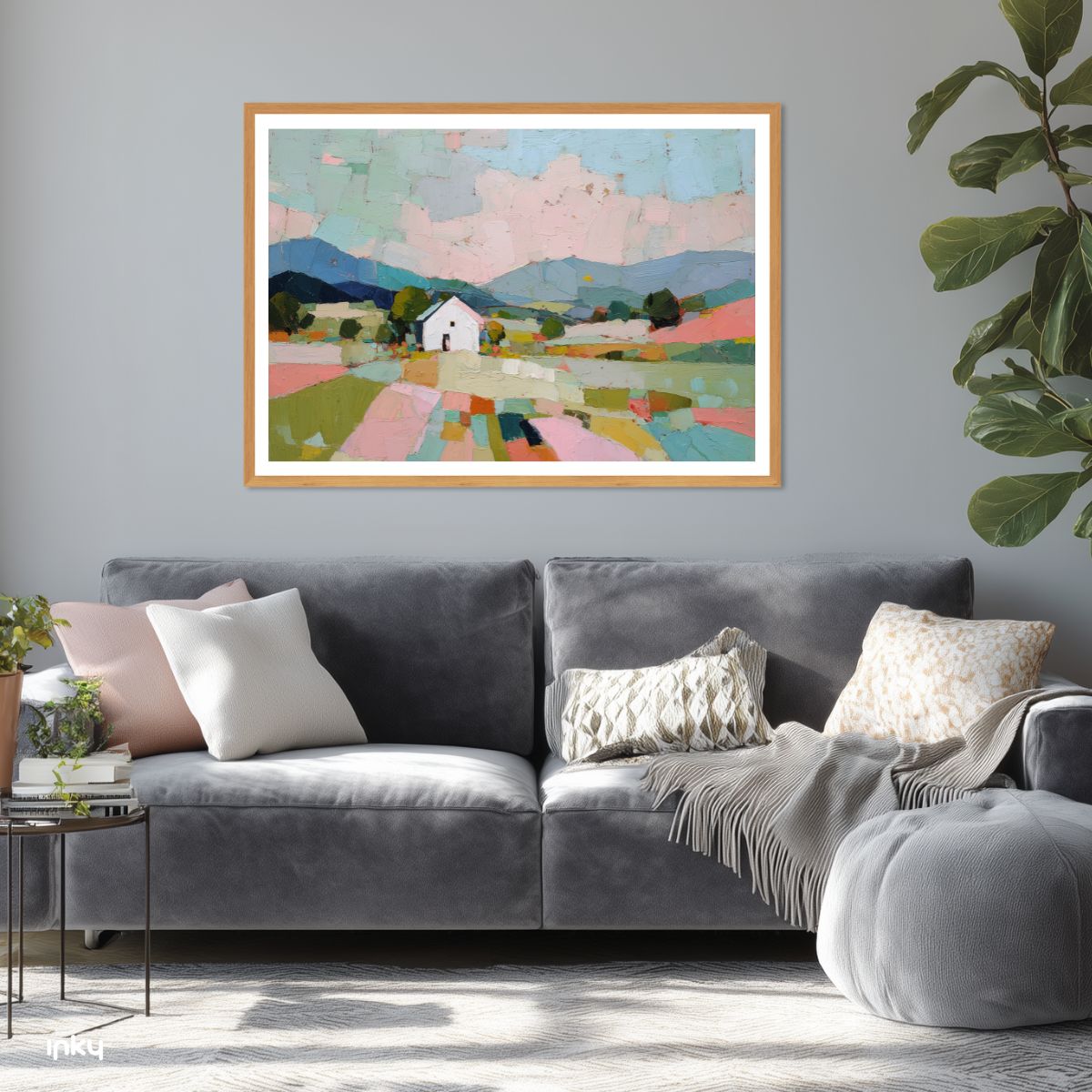 פוסטר תמונת נוף צבעונית