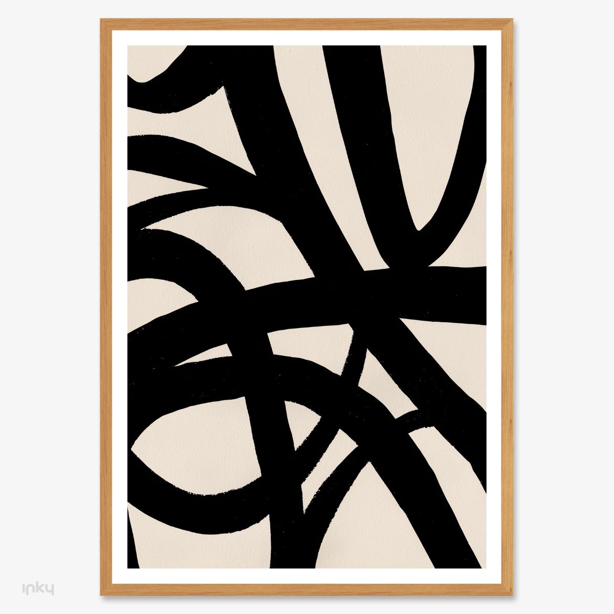 פוסטר שחור לבן