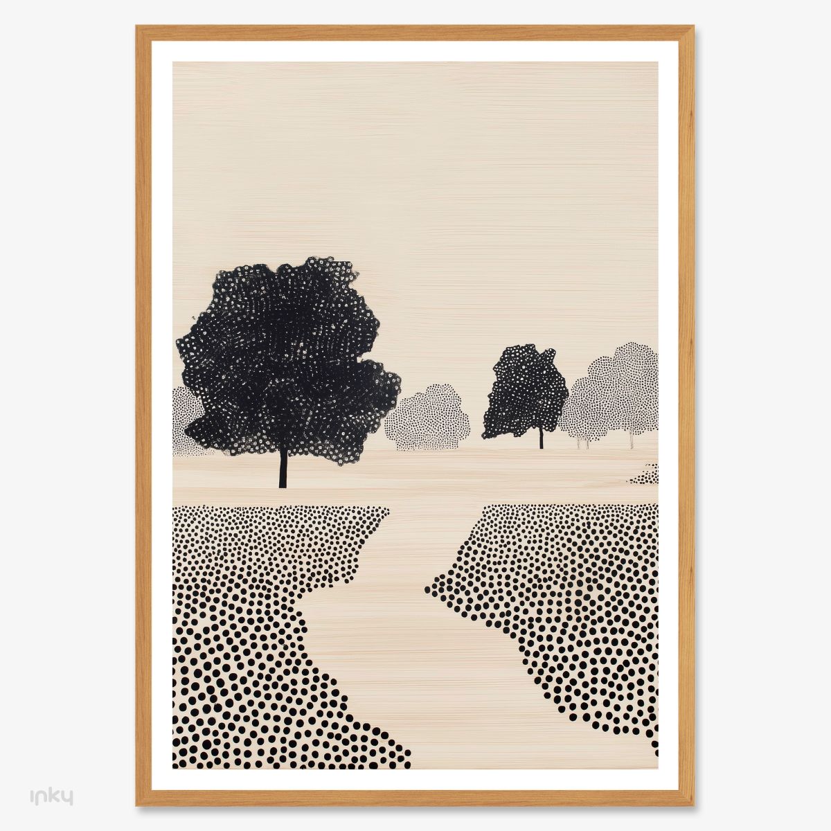 פוסטר מינימליסטי תמונת נוף