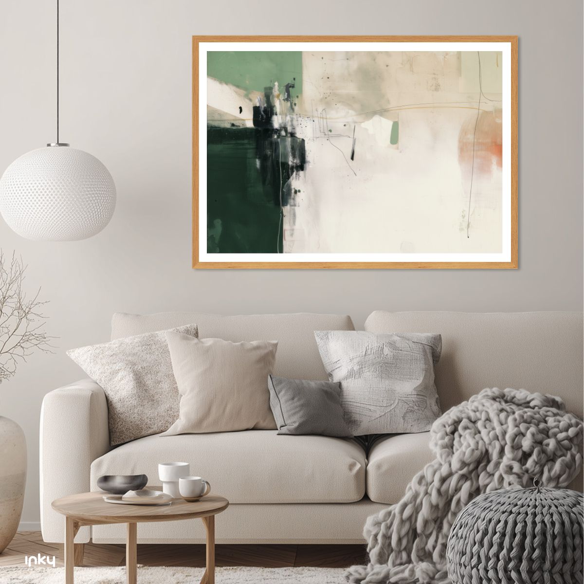 פוסטר מופשט מינמליסטי