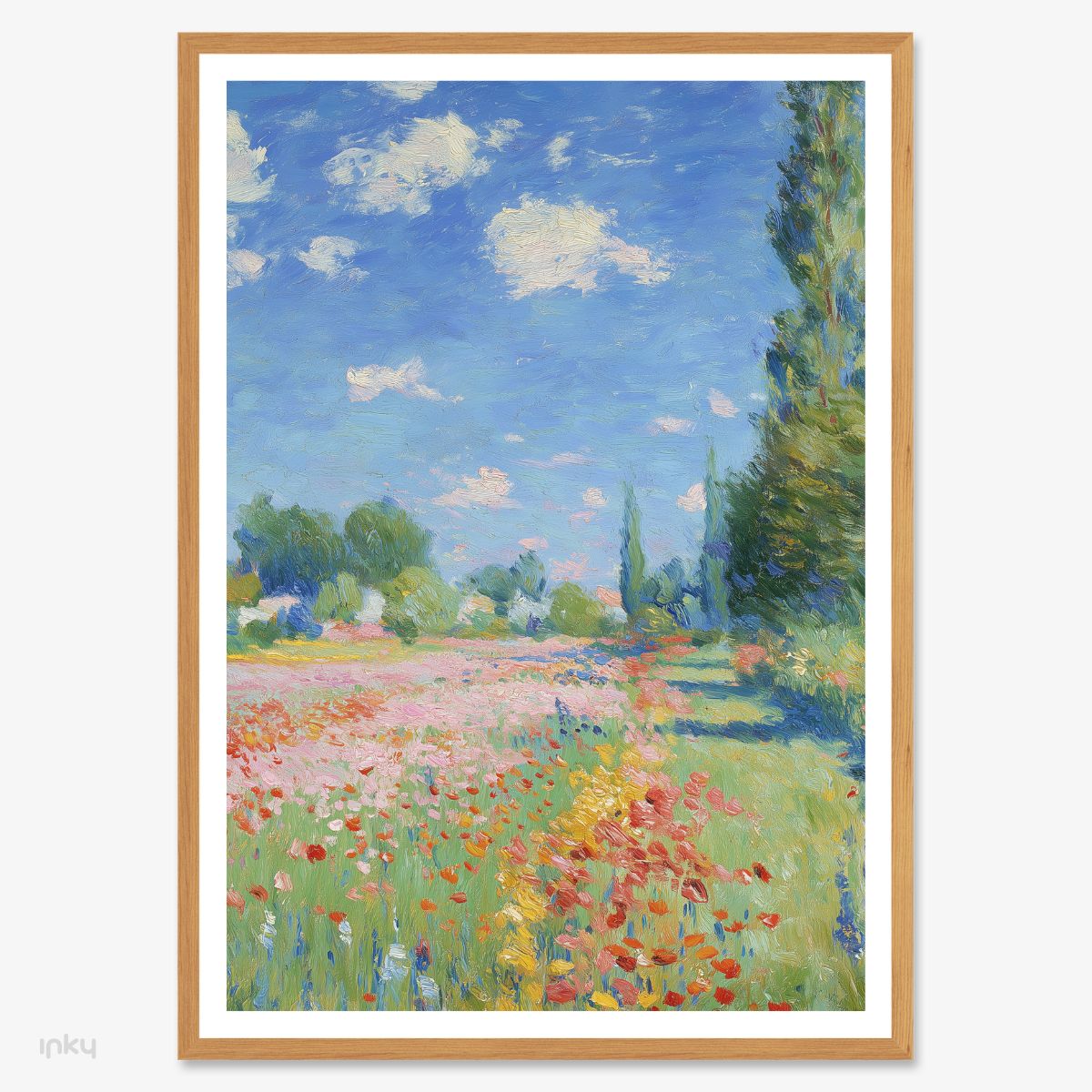 פוסטר ציור נוף אימפרסיוניסטי