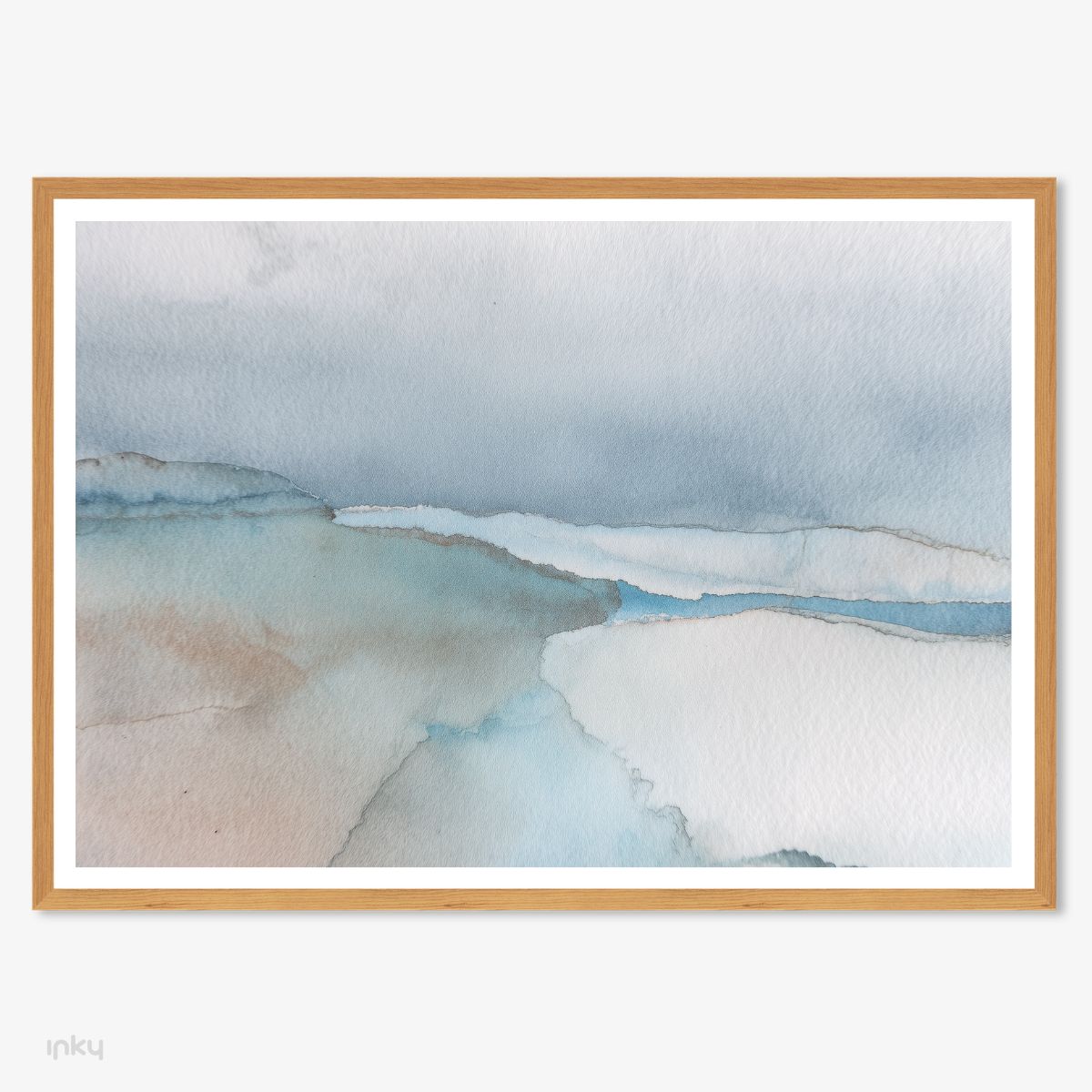 ציור מופשט של ים