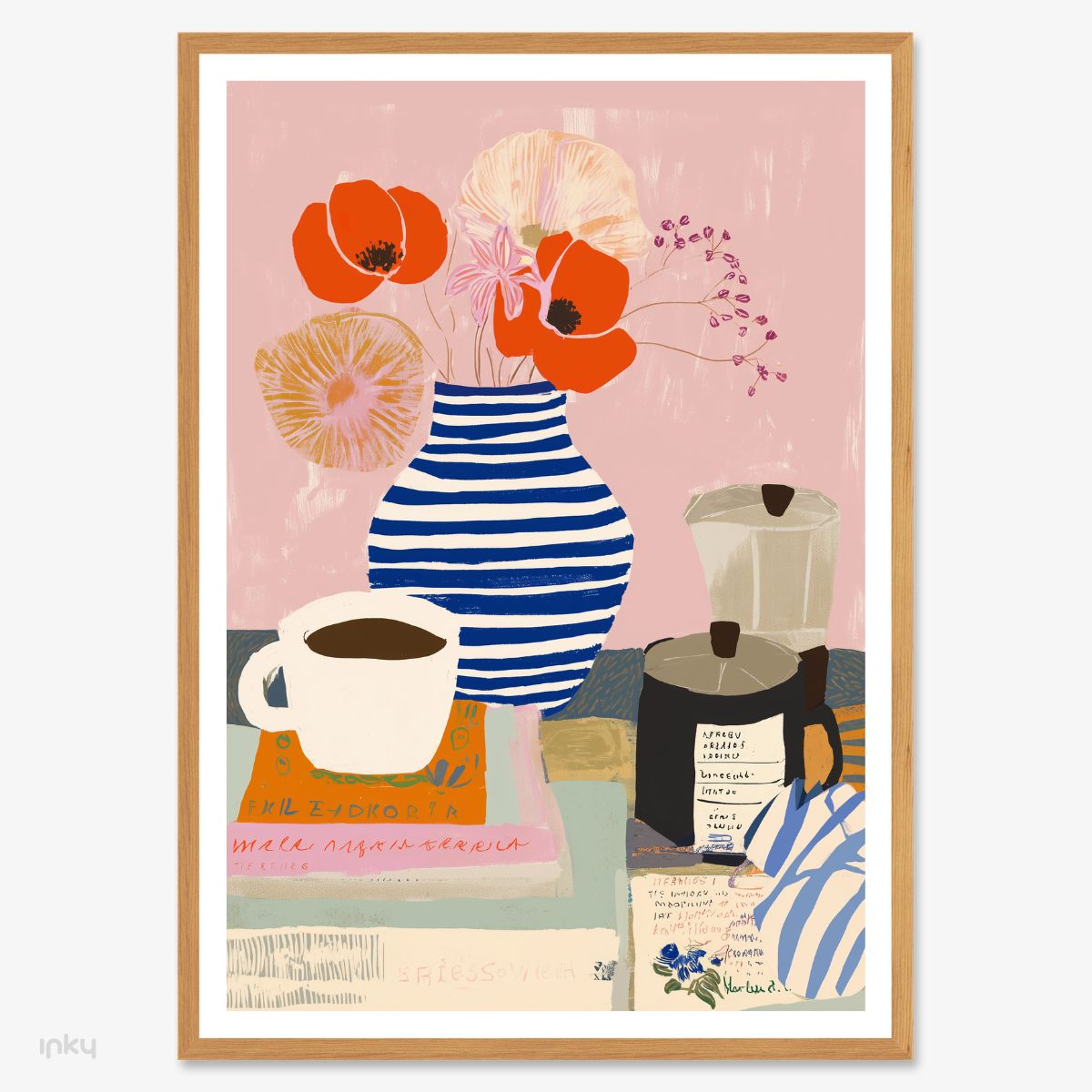 פוסטר מאוייר פינה במטבח