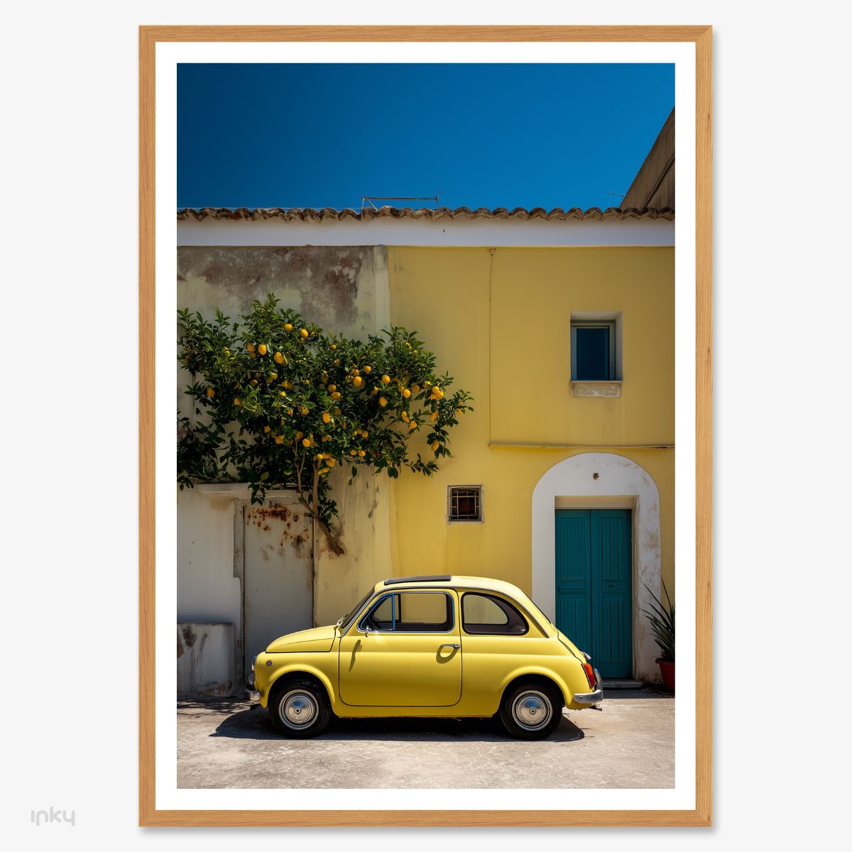 פוסטר של חופשה באיטליה