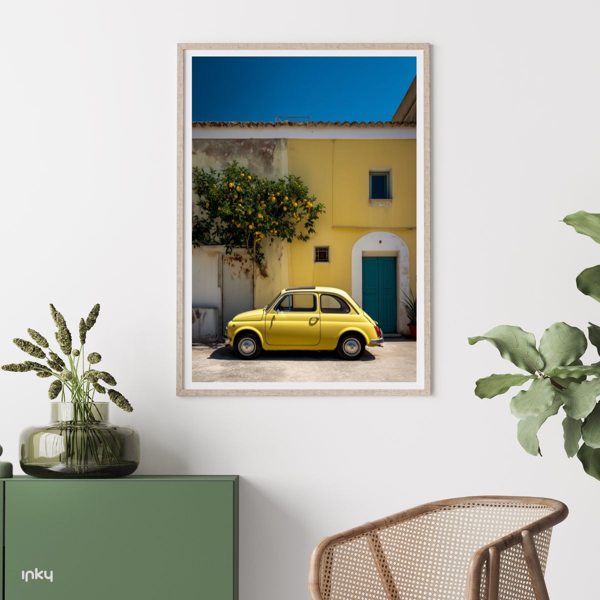 פוסטר של חופשה באיטליה