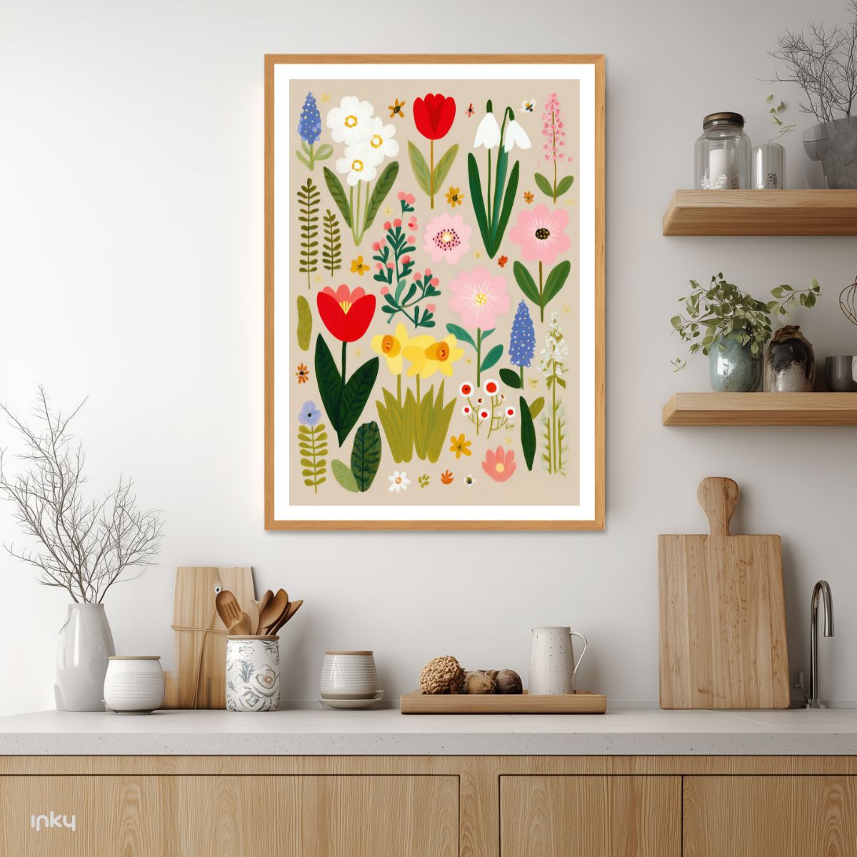 פוסטר של מגדיר פרחים