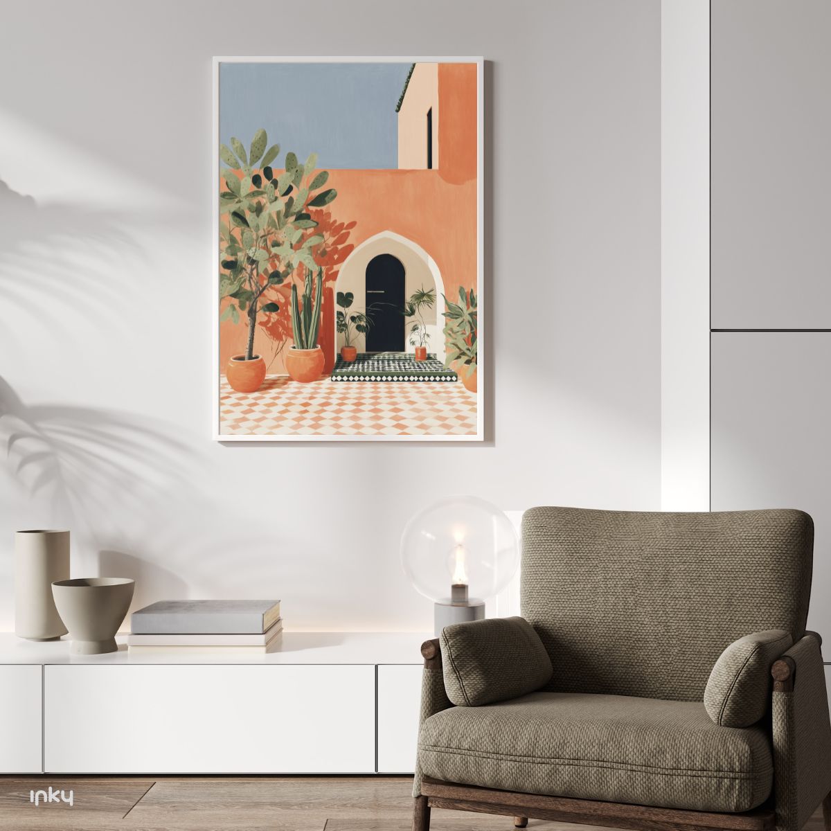 פוסטר של בית במרוקו