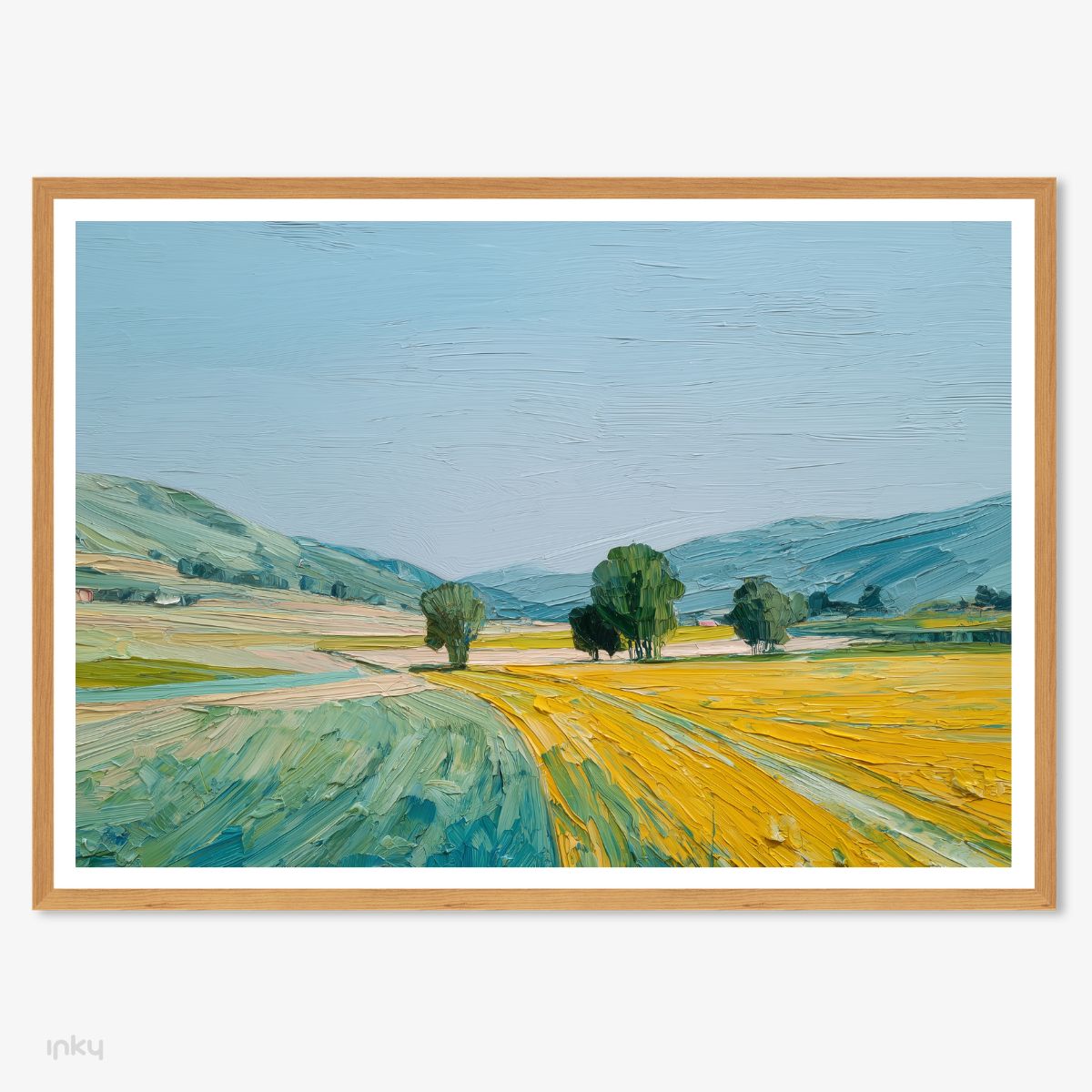 פוסטר ציור נוף אימפרסיוניסטי